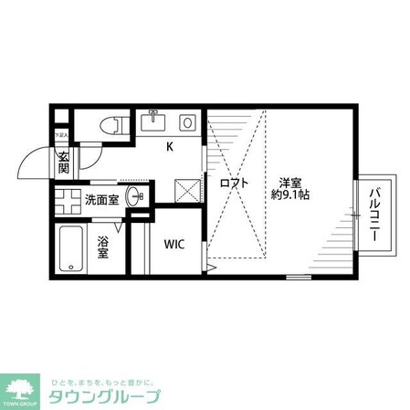 アムールエフ弐番館 の物件間取画像